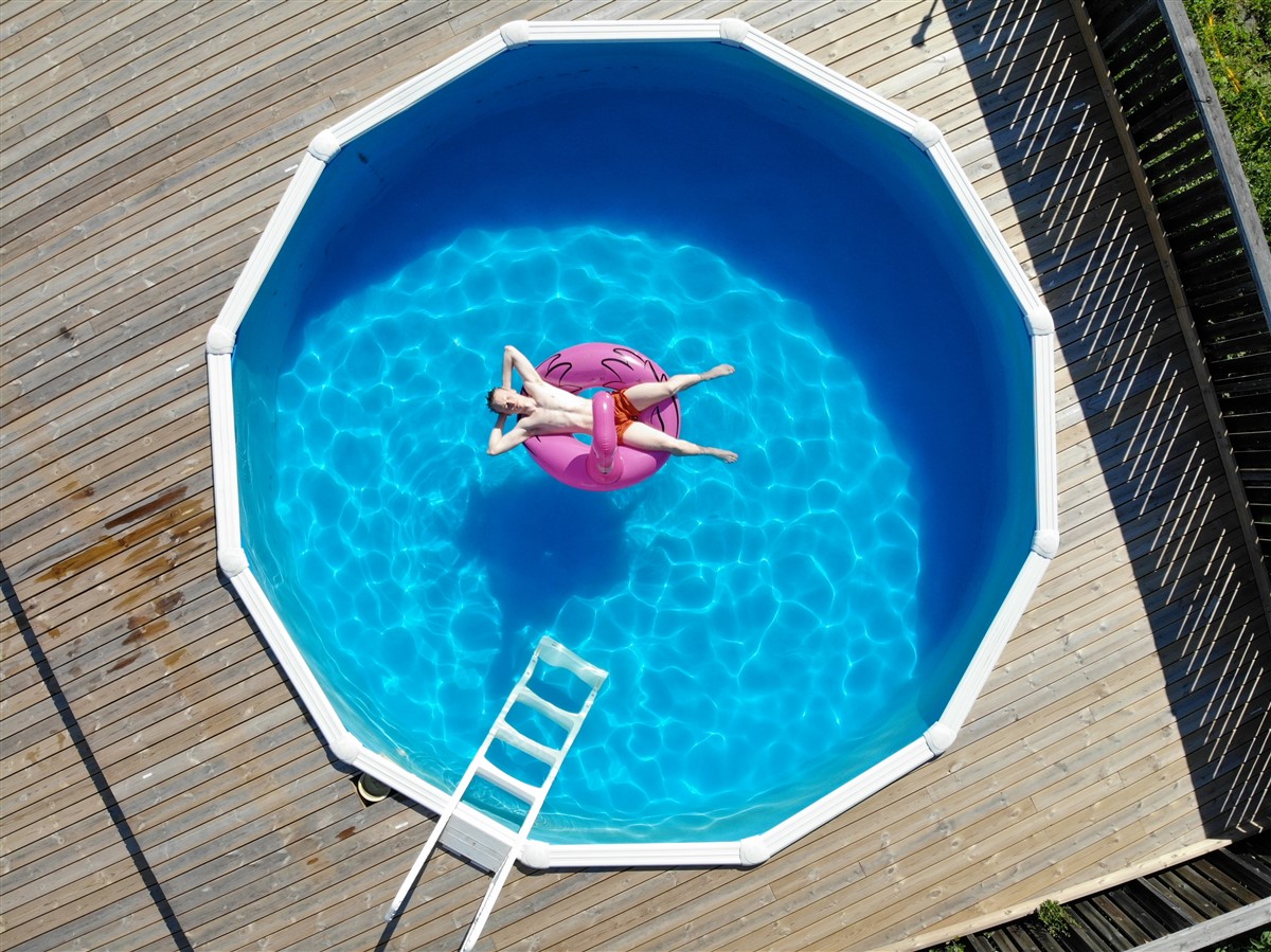 dôme pour piscine hors sol