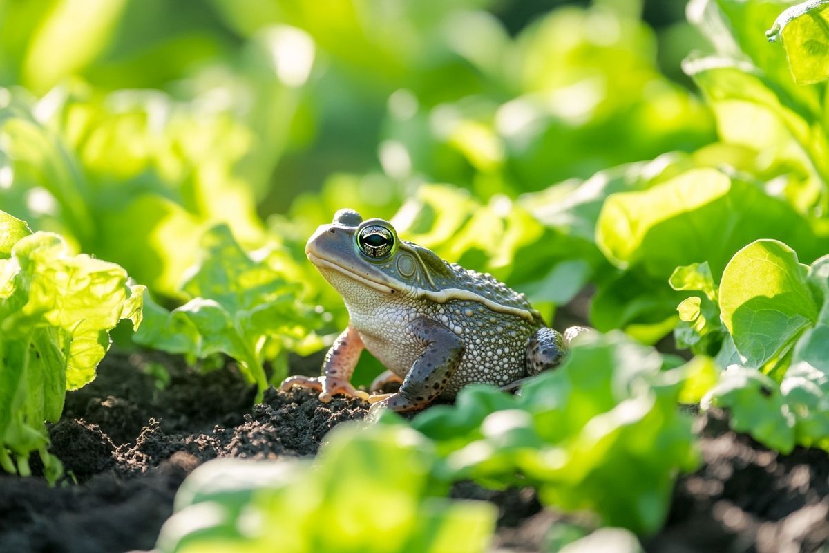 Le rôle écologique du crapaud dans le jardin