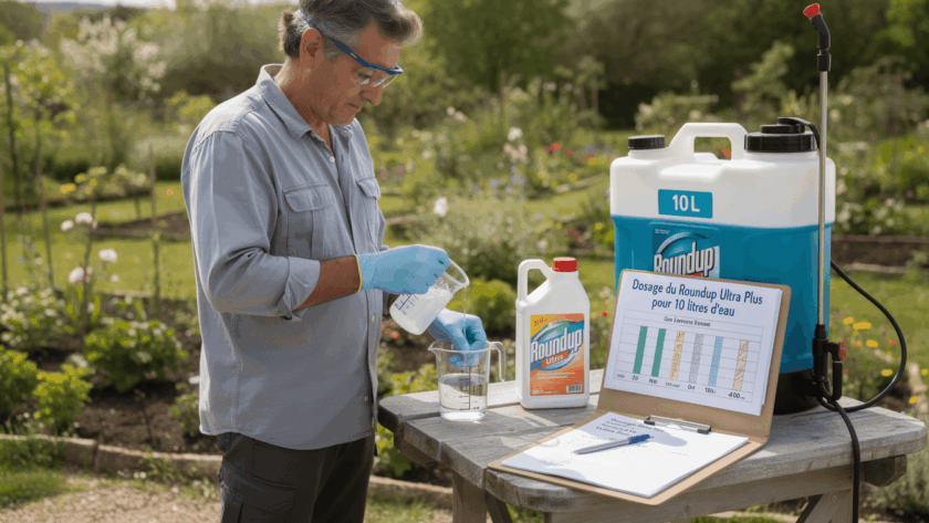 dosage du roundup