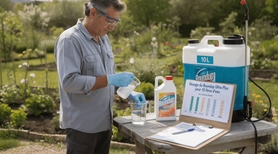 dosage du roundup