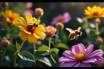découvrez l'importance cruciale des abeilles dans la pollinisation et la floriculture. apprenez comment ces pollinisateurs essentiels contribuent à la diversité des plantes et à la production de fruits, ainsi que les challenges auxquels ils font face et les actions à entreprendre pour les protéger.
