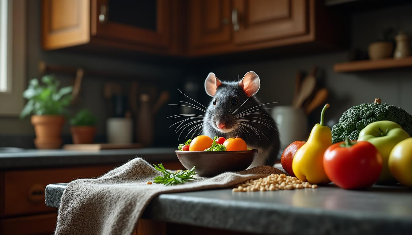 découvrez ce que mangent les rats et apprenez les secrets d'un régime équilibré pour ces animaux malins. explorez leurs besoins nutritionnels essentiels et les aliments à privilégier pour assurer leur santé et bien-être.