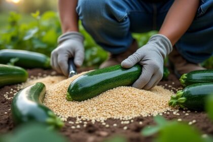 apprenez pourquoi placer du riz au pied des courgettes booste leur croissance, améliore la santé des plantes et protège votre potager de façon naturelle grâce à cette astuce de jardinier.