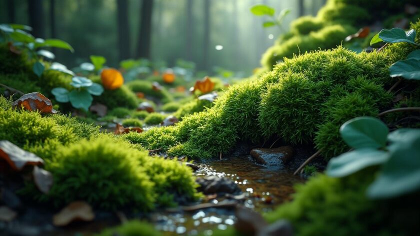découvrez comment la mousse en forêt protège le sol, régule l’humidité et soutient la biodiversité, et pourquoi elle est essentielle aux écosystèmes.