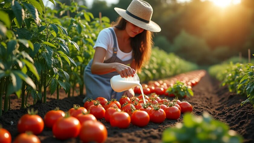 découvrez quand et comment utiliser du lait au pied des tomates pour favoriser leur croissance et les protéger naturellement. conseils pratiques de jardiniers pour des plants en pleine santé.