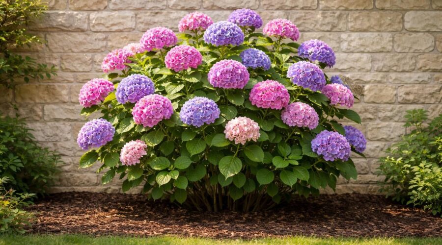découvrez à quelle distance idéalement planter un hortensia d'un mur pour garantir une floraison abondante et une croissance saine.