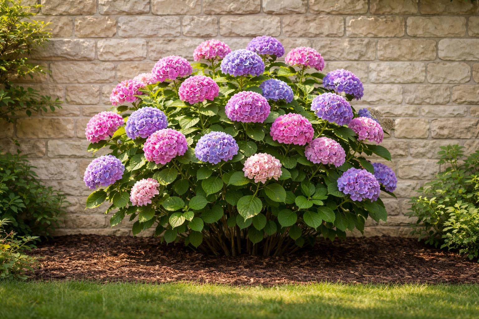 découvrez à quelle distance idéalement planter un hortensia d'un mur pour garantir une floraison abondante et une croissance saine.