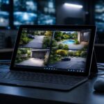 surveillez en temps réel vos caméras extérieures directement depuis votre tablette windows, transformée en centre de surveillance efficace et mobile.