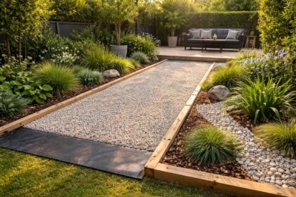 découvrez comment poser du gravier sans décaisser et transformer facilement votre extérieur pour un espace élégant et pratique.