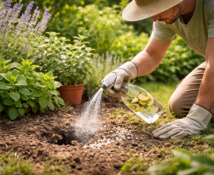 découvrez des méthodes efficaces et durables pour éliminer les guêpes de terre de votre jardin tout en respectant l'environnement.