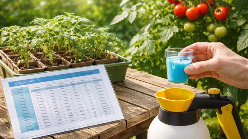 apprenez à utiliser efficacement le tableau de dosage pour appliquer la bouillie bordelaise sur vos tomates, afin de protéger vos plants tout en garantissant une culture saine et productive.