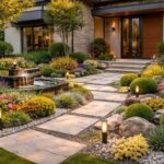 découvrez 7 idées d'aménagement innovantes et élégantes pour le parterre devant votre maison moderne, qui sauront impressionner et émerveiller vos invités dès le premier regard.