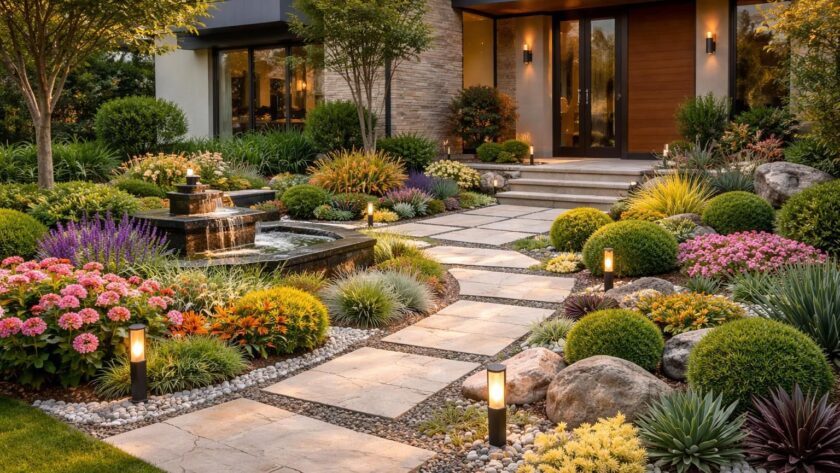 découvrez 7 idées d'aménagement innovantes et élégantes pour le parterre devant votre maison moderne, qui sauront impressionner et émerveiller vos invités dès le premier regard.