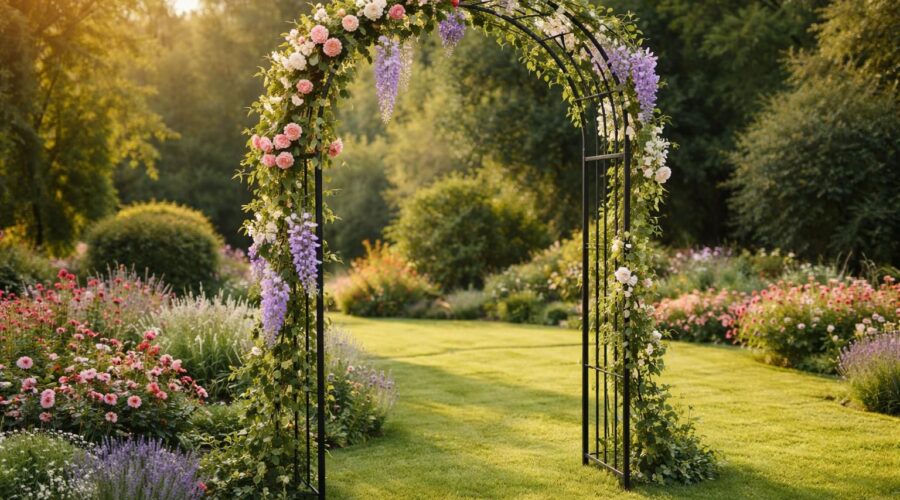 découvrez l'arche de jardin chez gifi, l'accessoire idéal pour sublimer et personnaliser votre espace extérieur avec style et facilité.