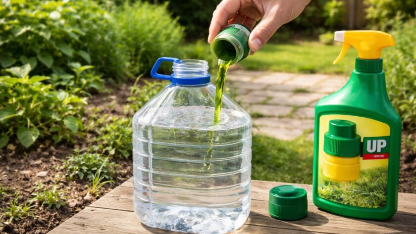 apprenez à doser correctement le roundup pour 5 litres d'eau afin d'optimiser l'efficacité de votre traitement contre les mauvaises herbes.
