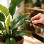 apprenez quand et comment couper les bouts marron des feuilles de vos plantes d'intérieur pour préserver leur santé et leur beauté.