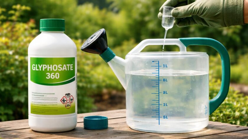 découvrez comment doser efficacement le glyphosate à 360 g/l pour 5 litres d'eau selon les conseils du forum. guide pratique pour une utilisation optimale et sécurisée.