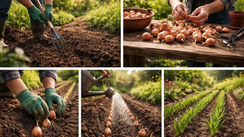 découvrez les étapes clés pour planter des échalotes avec succès et garantir un jardin florissant toute l'année.