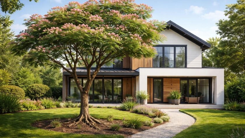 découvrez les meilleures pratiques pour planter un albizia à la distance idéale de votre maison afin d'assurer sa croissance optimale et préserver votre habitat.