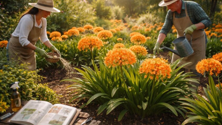 découvrez les astuces essentielles pour cultiver des agapanthes oranges éclatantes et réussir leur floraison avec soin et passion.