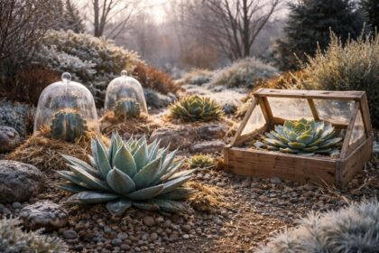découvrez comment protéger vos plantes grasses d’extérieur en hiver et choisissez la meilleure exposition pour qu’elles prospèrent toute l’année.