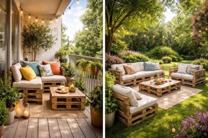 découvrez des idées créatives pour aménager un salon de jardin avec des palettes, adapté aussi bien aux petits balcons qu'aux grands jardins. inspirez-vous pour un espace extérieur convivial et tendance.