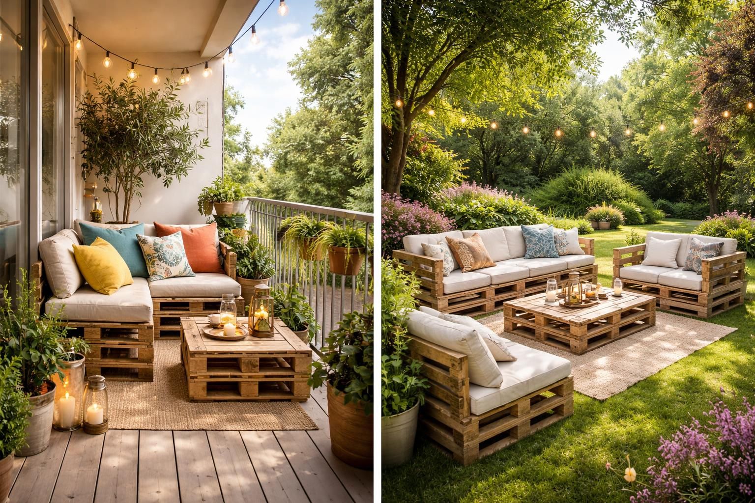 découvrez des idées créatives pour aménager un salon de jardin avec des palettes, adapté aussi bien aux petits balcons qu'aux grands jardins. inspirez-vous pour un espace extérieur convivial et tendance.