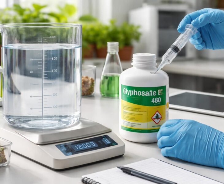 découvrez comment doser précisément le glyphosate 480 pour 5 litres d'eau afin d'assurer une utilisation efficace et sécurisée. suivez notre guide pas à pas pour un mélange optimal.