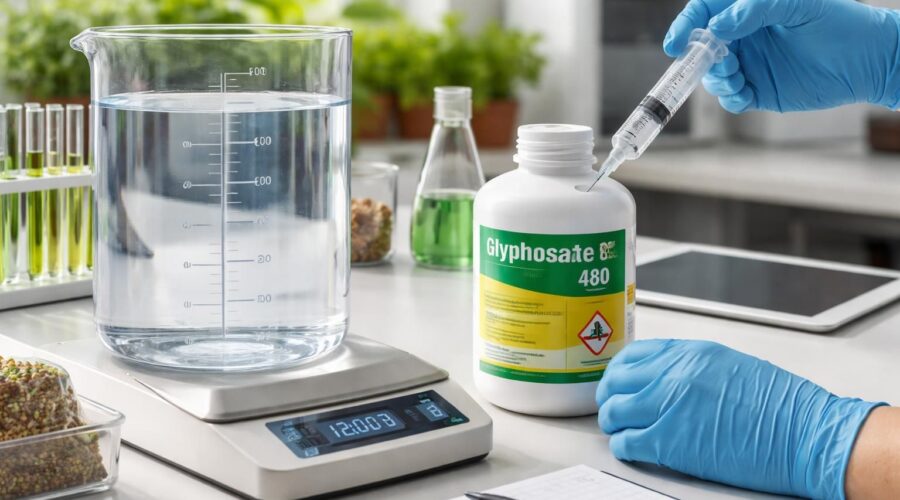 découvrez comment doser précisément le glyphosate 480 pour 5 litres d'eau afin d'assurer une utilisation efficace et sécurisée. suivez notre guide pas à pas pour un mélange optimal.