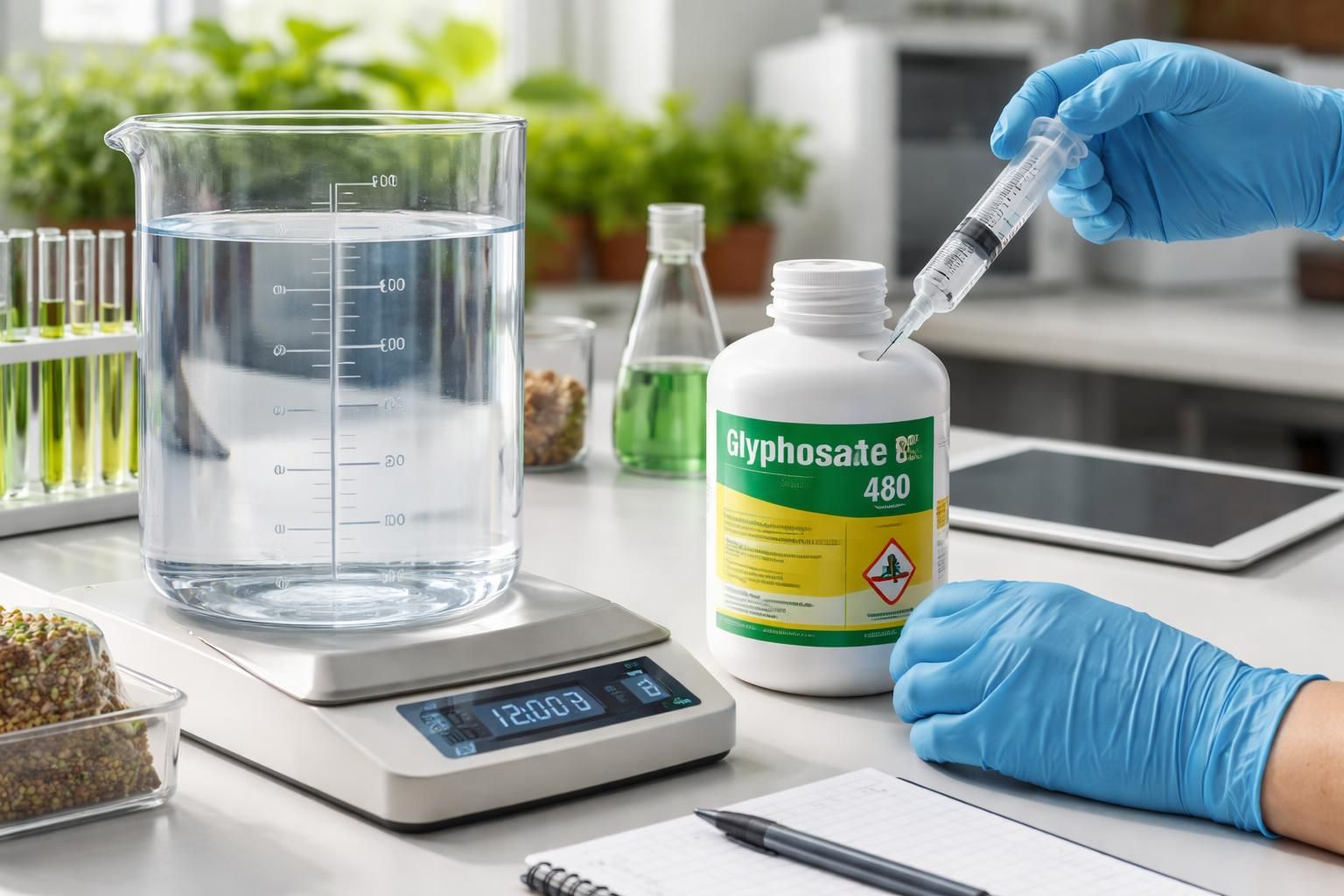 découvrez comment doser précisément le glyphosate 480 pour 5 litres d'eau afin d'assurer une utilisation efficace et sécurisée. suivez notre guide pas à pas pour un mélange optimal.