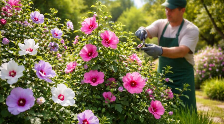 découvrez nos conseils essentiels pour la taille des althéas et assurez une floraison éclatante toute la saison.
