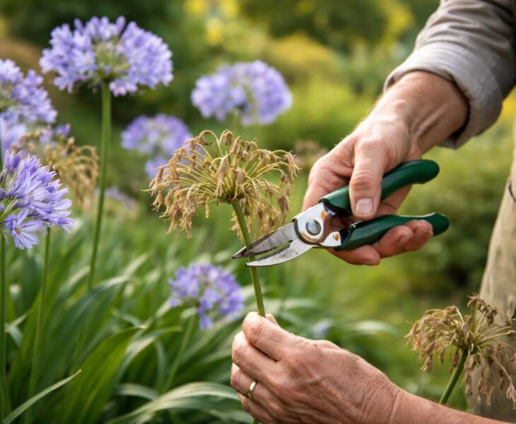 découvrez les astuces de jardinier pour savoir quand et comment couper les fleurs fanées des agapanthes afin de favoriser une meilleure floraison et maintenir la beauté de votre jardin.