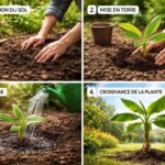découvrez les étapes simples et efficaces pour planter et faire pousser une banane dans la terre facilement, même si vous êtes débutant en jardinage.