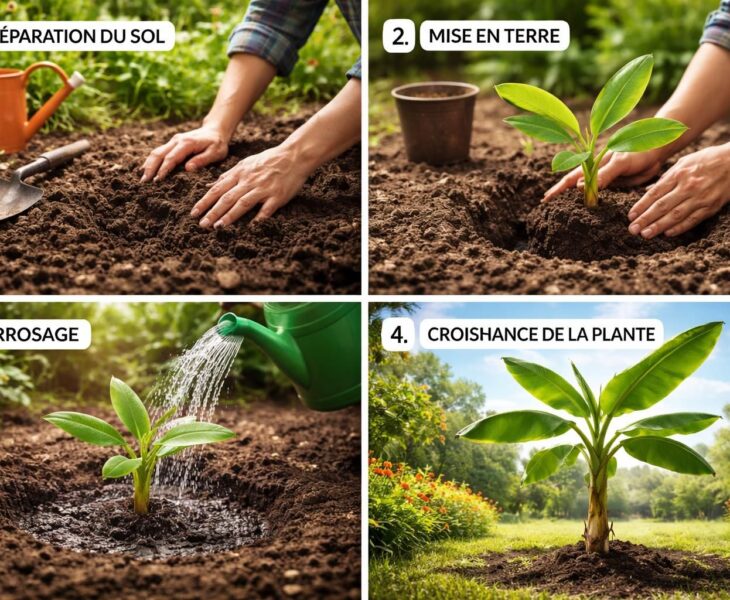 découvrez les étapes simples et efficaces pour planter et faire pousser une banane dans la terre facilement, même si vous êtes débutant en jardinage.