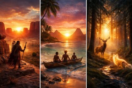 découvrez les légendes fascinantes qui expliquent pourquoi le soleil se couche à l'ouest dans différentes cultures à travers le monde.