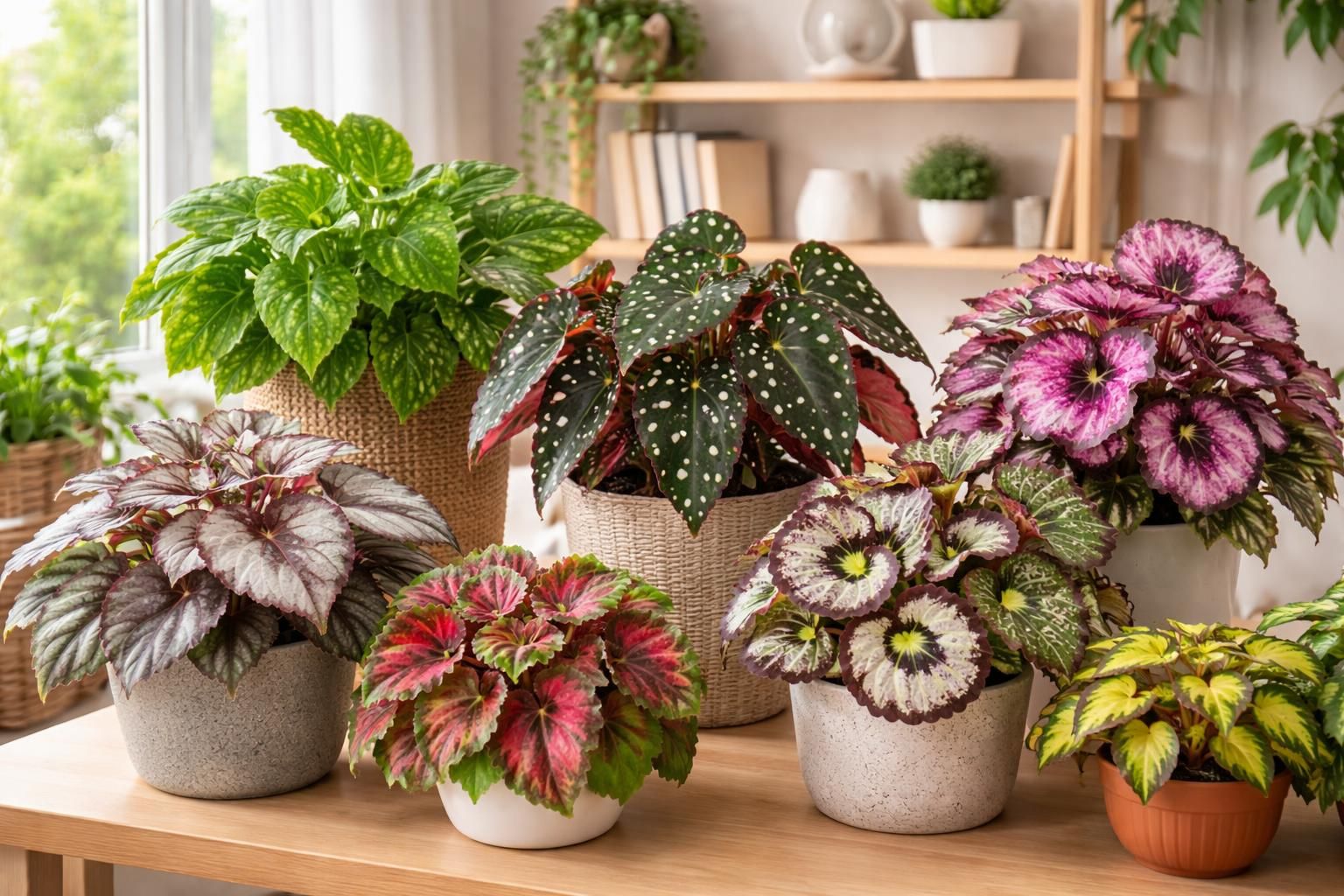 découvrez les différents types de bégonias incontournables pour apporter une touche de verdure et d’élégance à votre intérieur.