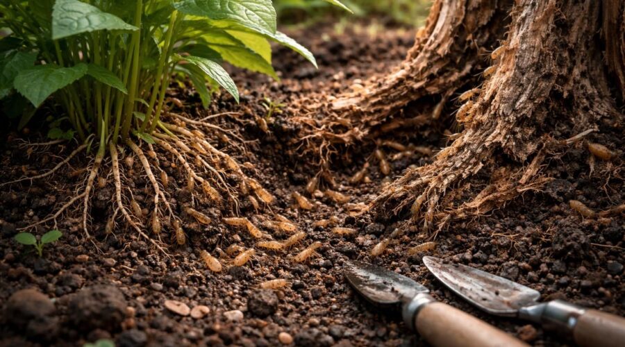 découvrez pourquoi éliminer les termites dans votre jardin est crucial pour protéger vos plantes et assurer leur santé à long terme.