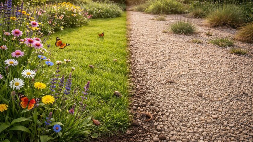 découvrez comment remplacer le gazon par des graviers influence la biodiversité et l'écologie, en évaluant les avantages et les conséquences environnementales de ce choix paysager.