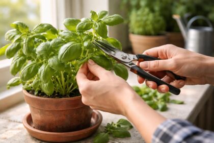 découvrez des techniques précises pour tailler le basilic efficacement et favoriser sa repousse rapide, afin d'assurer une plante saine et productive toute l'année.