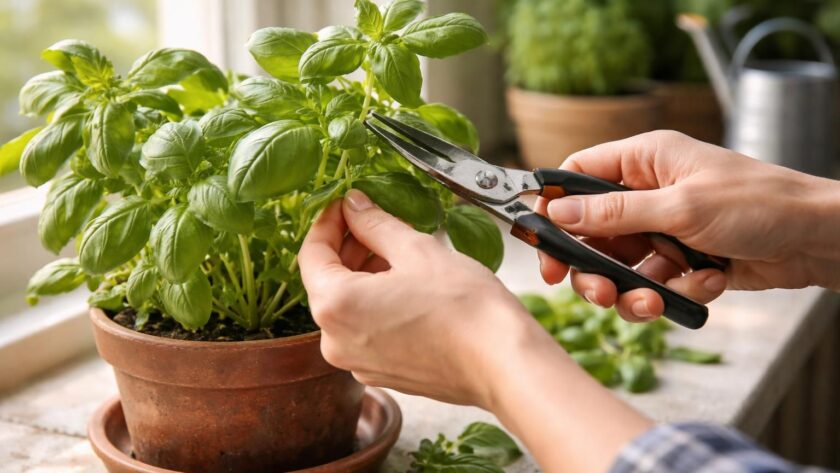 découvrez des techniques précises pour tailler le basilic efficacement et favoriser sa repousse rapide, afin d'assurer une plante saine et productive toute l'année.