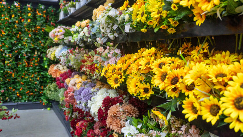 fleurs artificielles