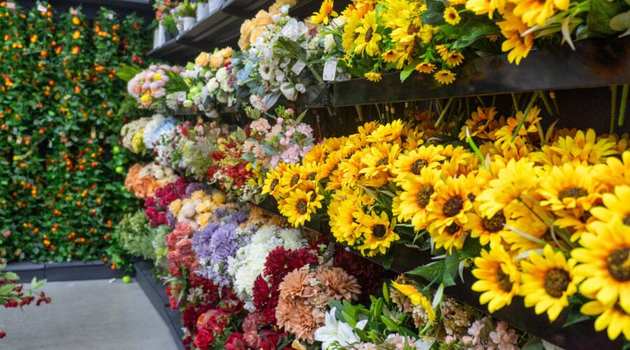 fleurs artificielles