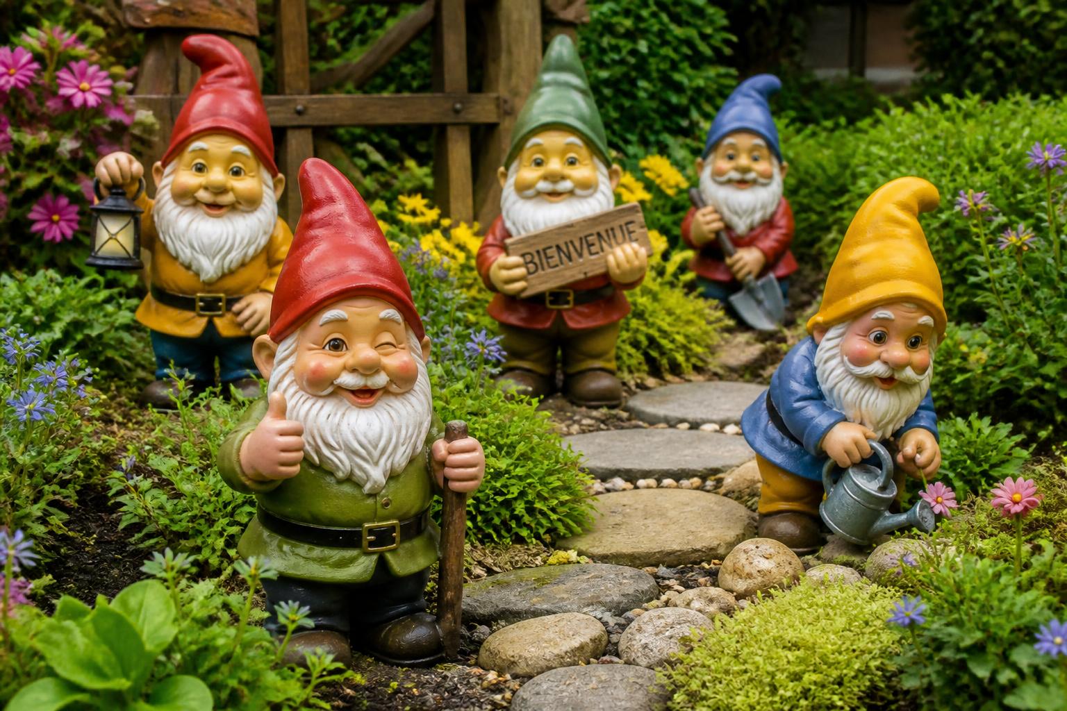 découvrez comment choisir le nain de jardin rigolo parfait pour égayer votre extérieur et faire sourire tous vos visiteurs dès leur arrivée.