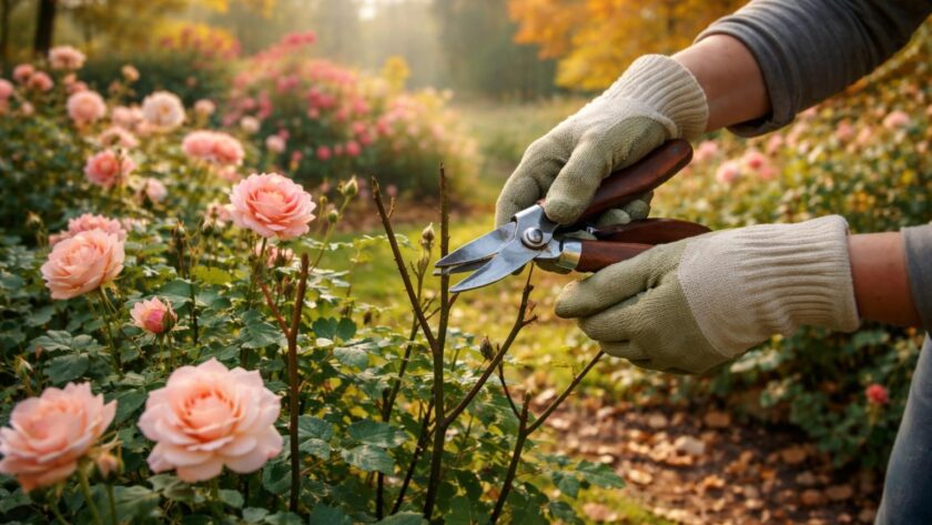 découvrez comment tailler les rosiers en automne pour favoriser une floraison abondante au printemps et entretenir un jardin sain et magnifique toute l'année.