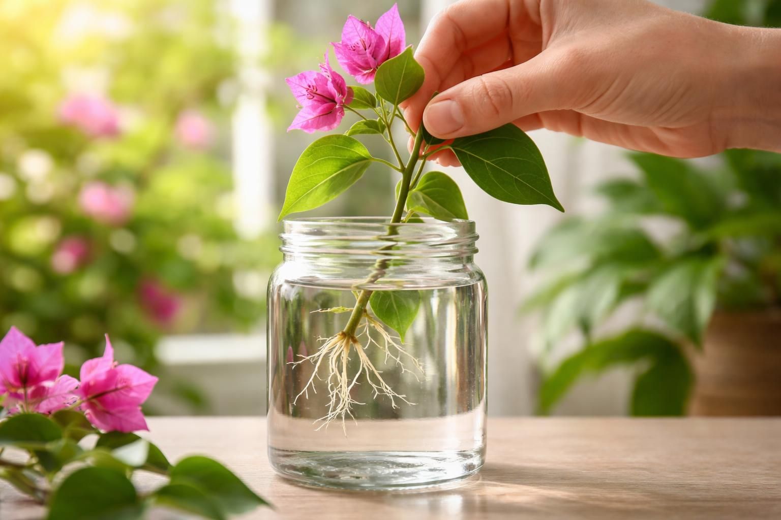 apprenez à bouturer un bougainvillier dans l'eau facilement et efficacement grâce à nos conseils simples et pratiques pour réussir vos boutures à coup sûr.