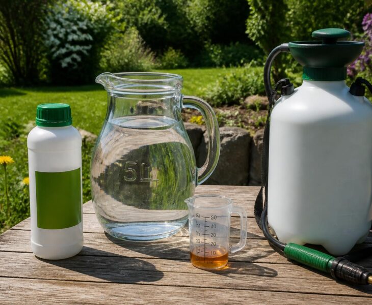 découvrez comment doser efficacement le glyphosate 360 pour 5 litres d'eau grâce à notre guide pratique, garantissant une utilisation sûre et optimale.