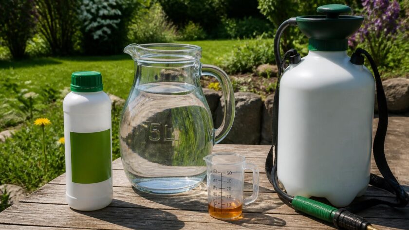 découvrez comment doser efficacement le glyphosate 360 pour 5 litres d'eau grâce à notre guide pratique, garantissant une utilisation sûre et optimale.