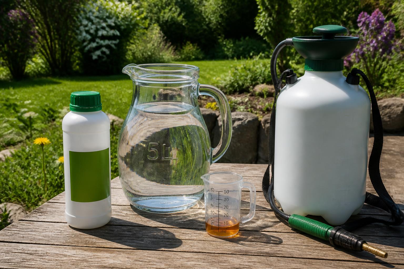 découvrez comment doser efficacement le glyphosate 360 pour 5 litres d'eau grâce à notre guide pratique, garantissant une utilisation sûre et optimale.