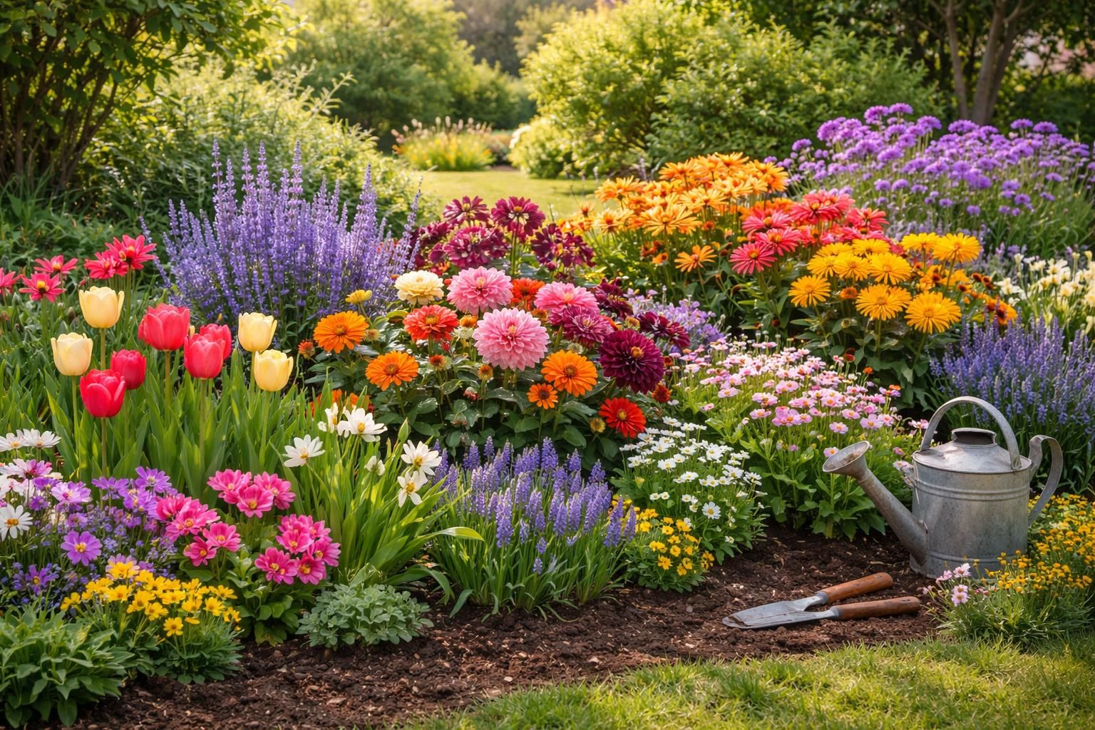 découvrez comment choisir les plantes adaptées pour un massif de fleurs réussi et suivez notre calendrier de plantation pour un jardin éclatant toute l'année.