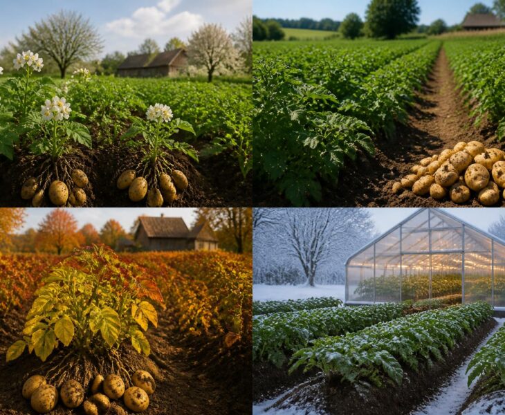découvrez si la plantation de pommes de terre toute l'année est possible et comment optimiser votre récolte pour obtenir des tubercules abondants en toutes saisons.